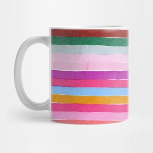 Colorful Horizontal Stripes Mug